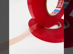 TESA 4965 쌍면 접착 테이프 붉은 필름 열에 내성이 있는 PET 기판 0.2MM 두께