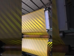 경고 테이프 노란색 검은 색 PVC 바닥 식별 테이프