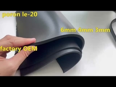 포론 LE-20 검은색 3mm 폴리유레탄 폼