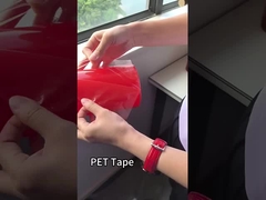 PET 적색 필름 양면 접착 테이프 인장 강도