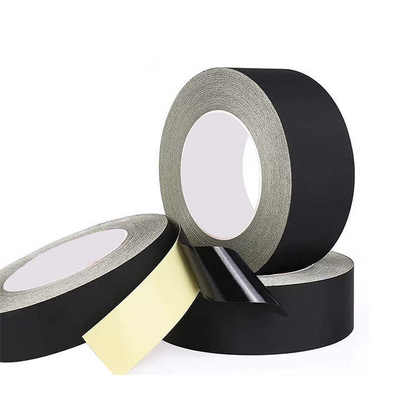 주문 Acetic fabric cloth tape Black high adhesion and can temperatures up to 130℃ online manufacture