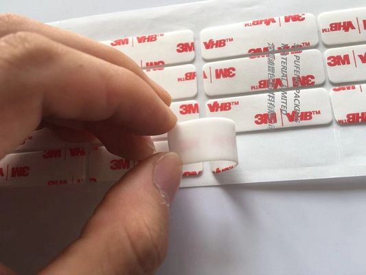 주문 고온저항 로에스 VHB는 접착 테이프, 3M PE 거품 양면 테이프를 다이 컷합니다 online manufacture