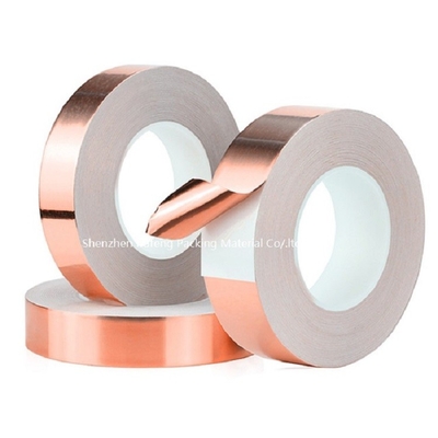 주문 전자 보호용 전도성 접착 테이프로 구리 필름 테이프 20~120μm 두께 online manufacture