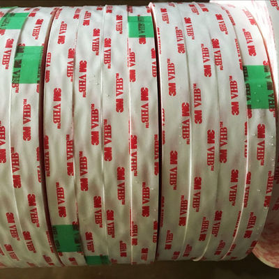 3M4930 금속 유리 플라스틱 접착을 위한 초강의 고밀도를 가진 고온 저항성 VHB 쌍면 접착 테이프