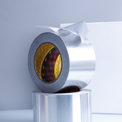 3M 1436 은색 알루미늄 필름 테이프 75MM x 50M 파이프 밀폐 테이프