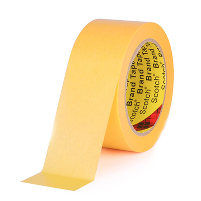 3MTM 스코치® 와시 종이 테이프 244 노란색 1200 mm x 50 m 1 롤/박스
