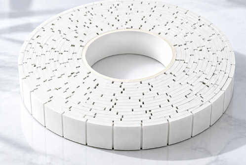 Easy Tear EVA Foam Tape, Double-Sided Adhesive Foam Strips for DIY Projects, Shock Absorption and Gap Filling