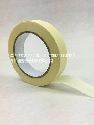0.08mm 두께 텍스처 된 종이 마스킹 접착 테이프 페인팅 필요