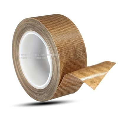 로에스 섬유 유리 본인 접착 테이프, 저항 0.18 밀리미터 PTFE 접착제 포장용 테이프를 가열시킵니다