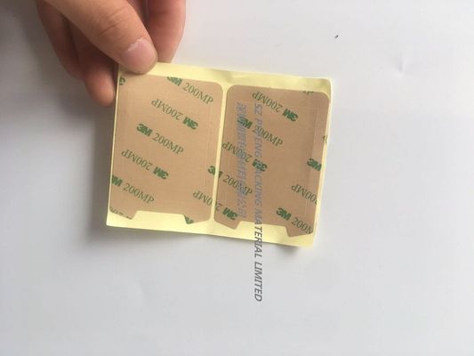 노란색 55m 폴리에스터 0.17mm 3M 양면 폼 테이프